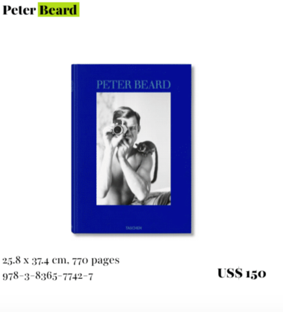 Peter Beard 　Taschen発刊 Peter Beard. TASCHEN Books