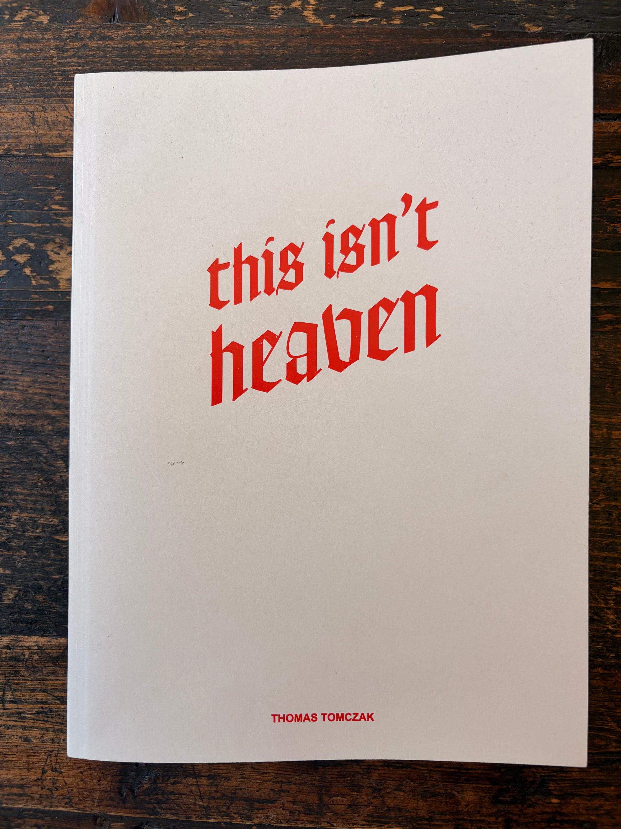 Book - This Isn't Heaven