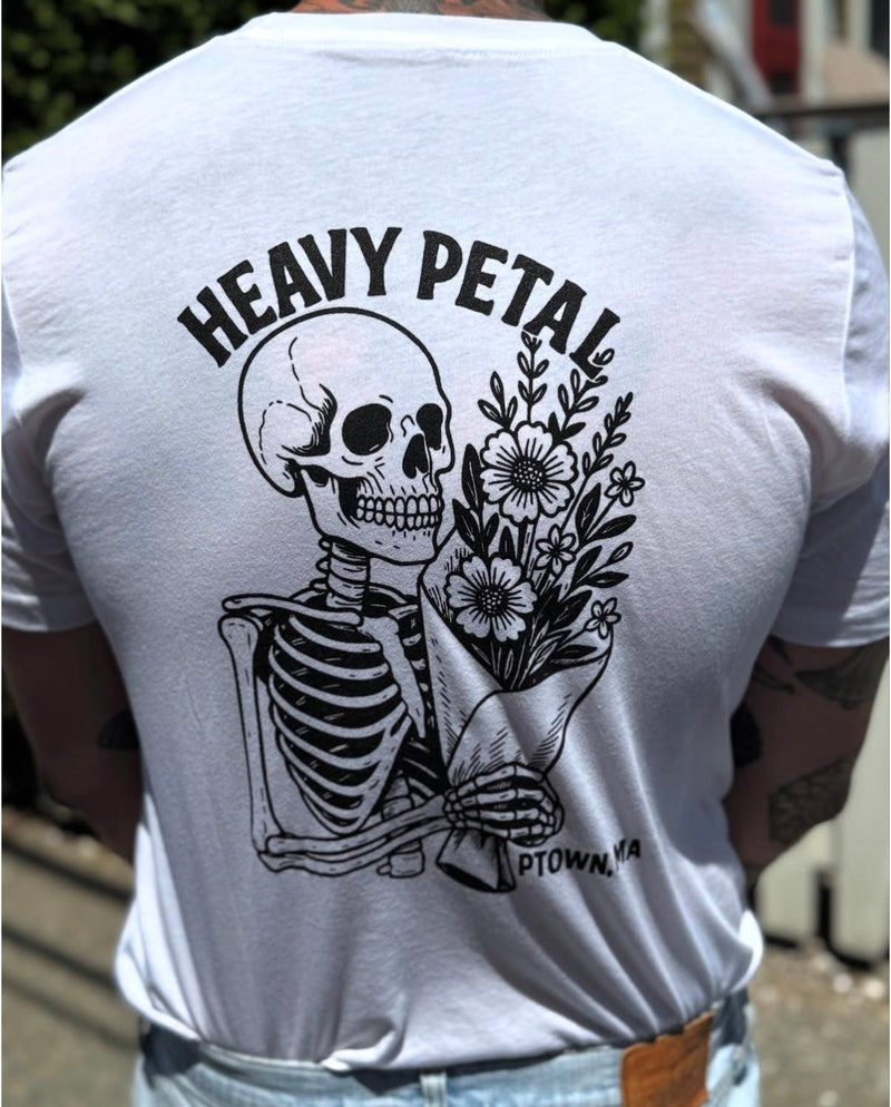 Skeleton + Flowers Tee