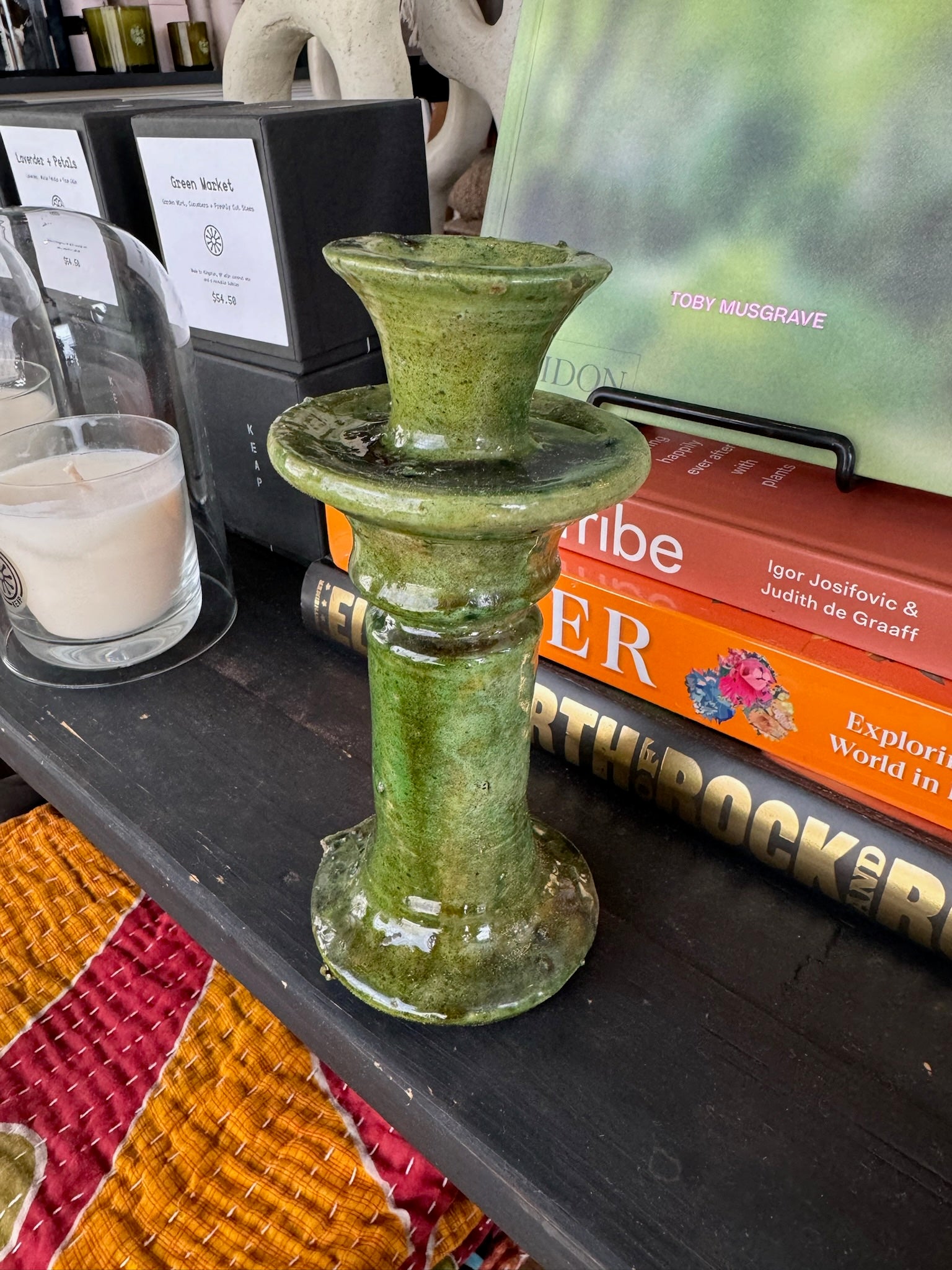 Pottery - Moroccan Candle Sticks - Large