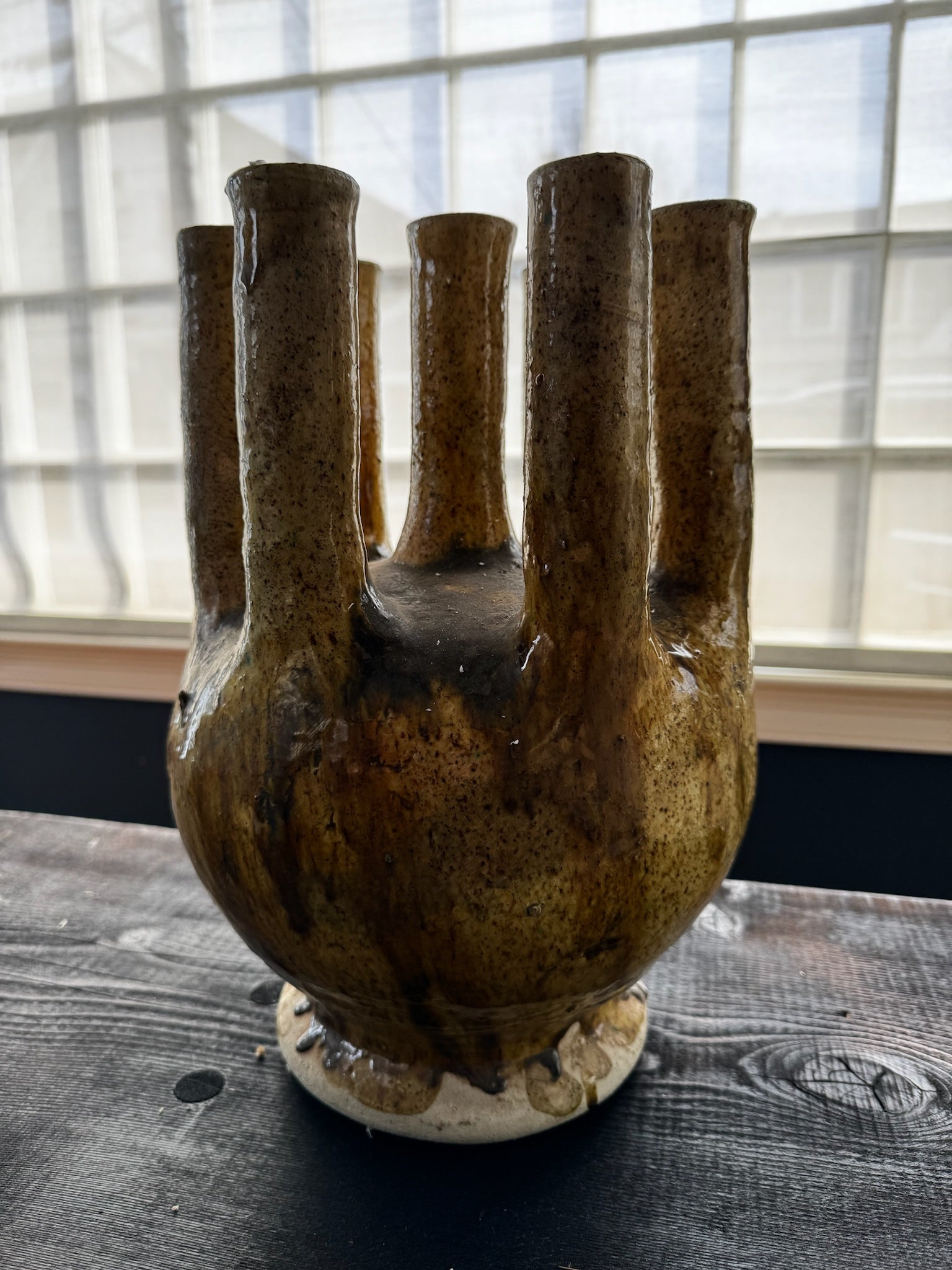 Pottery - Moroccan Vase 7 Arms