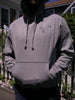 Hoodie - Grey Botanicals & Buds