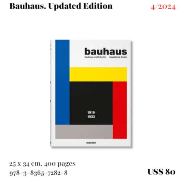 Book - Bauhaus