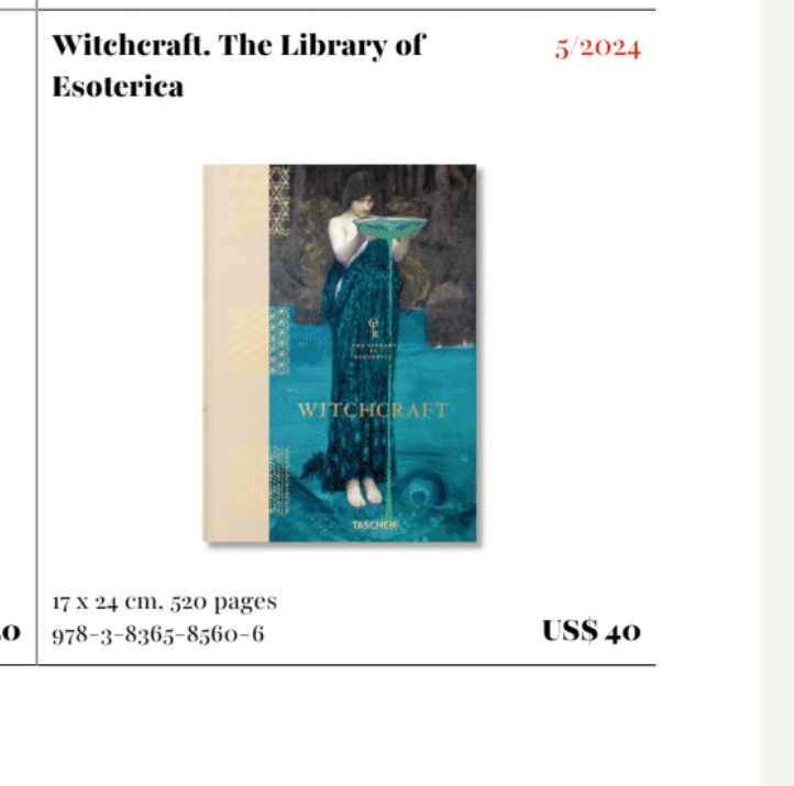 Book - Witchcraft, The Library of Esoterica