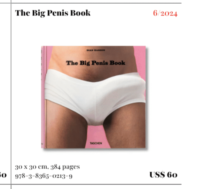 Book - Big Penis Book